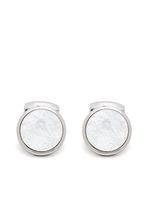 Tateossian boutons de manchette en nacre - Argent