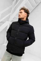 Malelions Donn Puffer Winterjas Heren Zwart - Maat S - Kleur: Zwart | Soccerfanshop