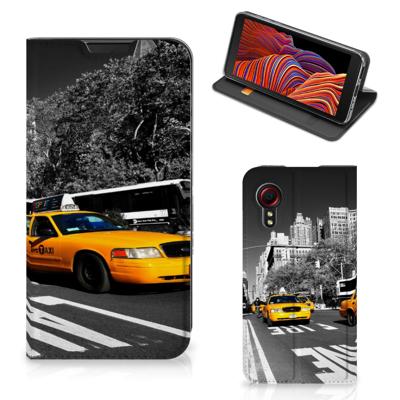 Samsung Galaxy Xcover 5 | Book Cover | New York Taxi