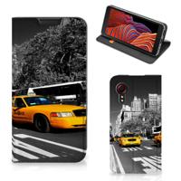 Samsung Galaxy Xcover 5 | Book Cover | New York Taxi