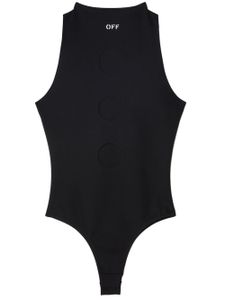 Off-White body à design Meteor sans manches - Noir