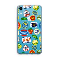 Fruitsticker: iPhone XR Transparant Hoesje