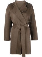 Filippa K veste Edina cache-cœur à taille ceinturée - Marron