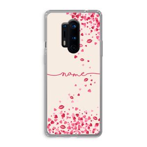 Hartjes en kusjes: OnePlus 8 Pro Transparant Hoesje