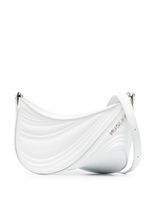 Mugler petit sac porté épaule Spiral Curve 01 - Blanc