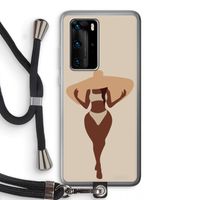 Let's get salty: Huawei P40 Pro Transparant Hoesje met koord