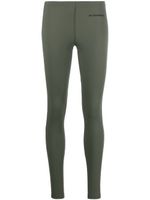 Jil Sander legging à logo imprimé - Vert