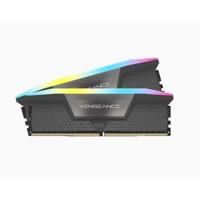 RAM -geheugen - Corsair - Revenge RGB DDR5 - 32 GB 2x16GB DIMM - 6000 MHz - 1.40V - Gray (CMH32GX5M2B6000Z30K)