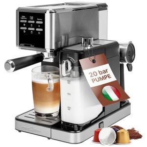 Profi Cook PC-ES-KA 1266 Espressomachine RVS Met automatische melkopschuimer