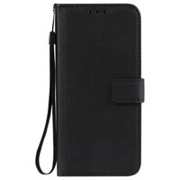 iPhone 13 Mini hoesje - Bookcase - Pasjeshouder - Portemonnee - Camerabescherming - Kunstleer - Zwart