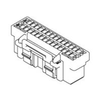 Molex 5031492000 Female header, inbouw (standaard) Totaal aantal polen: 20 Rastermaat: 1.5 mm Inhoud: 1 stuk(s) Bag