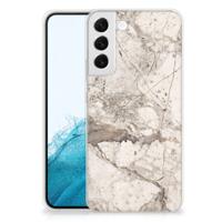 Samsung Galaxy S22 Plus | TPU | Siliconen hoesje | Marmer Beige