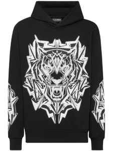 Plein Sport hoodie Thunder Tiger - Noir