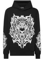 Plein Sport hoodie Thunder Tiger - Noir