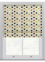 Orla Kiely - Vouwgordijnen - Vlek Bloem Ditsy Geel Multi