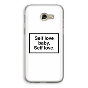 Self love: Samsung Galaxy A5 (2017) Transparant Hoesje