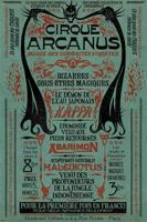 Poster Fantastic Beasts the Crimes of Grindelwald Le Cirque Arcanus 61x91,5cm