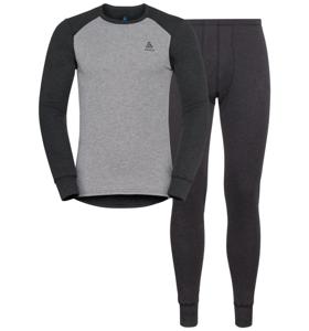 Odlo Active Warm Eco Special Set Heren Thermoset Dark Grey Melange - Grey Melange XL