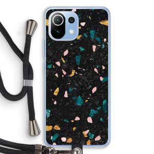 Terrazzo N°10: Xiaomi Mi 11 Lite Transparant Hoesje met koord