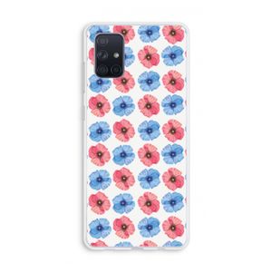 Klaproosjes: Galaxy A71 Transparant Hoesje