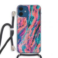 Electric Times: iPhone 12 mini Transparant Hoesje met koord