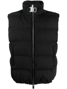 1017 ALYX 9SM gilet matelassé à détail de boucle - Noir