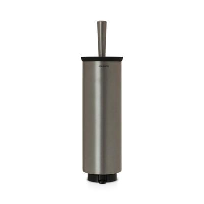 Brabantia Profile Toiletborstel - 12x11x43cm - houder- met beugel - platinum 483301