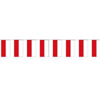 Polen vlaggetjes slinger - 2x - 400 cm - Poolse vlag - Supporter feestartikelen - Landen versiering