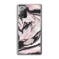 Roze stroom: Samsung Galaxy Note 20 / Note 20 5G Transparant Hoesje