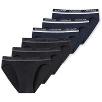 Schiesser Rio slips Uncover 6-pack blauw -zwart Schiesser Rio slips Uncover 6-pack blauw -zwart