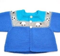 Breipatroon Partner babyvestje jongen