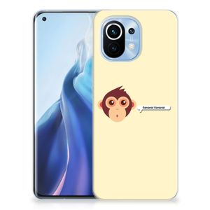 Xiaomi Mi 11 Telefoonhoesje met Naam Monkey