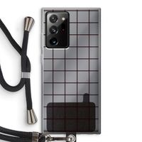 Rooster: Samsung Galaxy Note 20 Ultra / Note 20 Ultra 5G Transparant Hoesje met koord