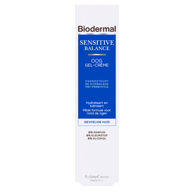 Biodermal Sensitive Balance Oog Gel-Crème