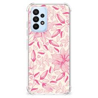 Samsung Galaxy A23 Case Pink Flowers