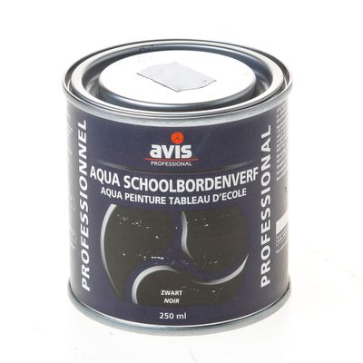 Schoolbordverf zwart 250ml