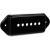 Gibson P-90 / P-100 Pickup Cover Dog Ear Black elementkap voor gitaar