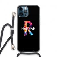 Abstract Spectrum: iPhone 13 Pro Max Transparant Hoesje met koord Abstract Spectrum: iPhone 13 Pro Max Transparant Hoesje met koord