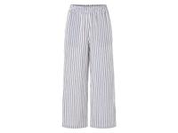 esmara Mousseline dames broek (Zwart/wit, XS (32/34))