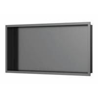 Inbouwnis Luca Sanitair 60x30x6,5 cm RVS Gunmetal PVD Luca Sanitair Inbouwnis Luca Sanitair 60x30x6,5 cm RVS Gunmetal PVD Luca Sanitair