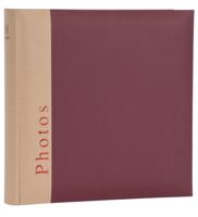 Henzo Chapter foto-album Bordeaux rood 400 vel 10 x 15 cm Perfect binding - thumbnail