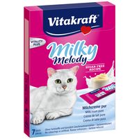 Vitakraft Milky Melody Puur melkcrème kattensnack (7 x 10 g) 11 verpakkingen