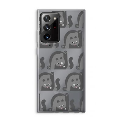 Cats: Samsung Galaxy Note 20 Ultra / Note 20 Ultra 5G Transparant Hoesje