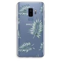Simple leaves: Samsung Galaxy S9 Plus Transparant Hoesje - thumbnail