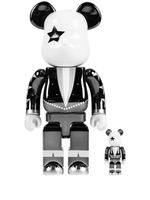 MEDICOM TOY x KISS Star Child BE@RBRICK lot de figurines 100% et 400% - Gris