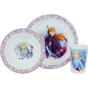 Ontbijtset/serviesset Frozen II/2 voor meisjes/kinderen   -