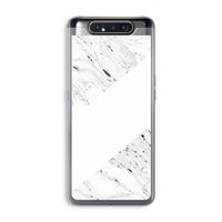 Biggest stripe: Samsung Galaxy A80 Transparant Hoesje