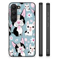 Samsung Galaxy S23 Dierenprint Telefoonhoesje Hondjes Samsung Galaxy S23 Dierenprint Telefoonhoesje Hondjes