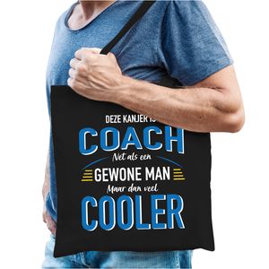 Deze kanjer is Coach cadeau tasje zwart voor heren