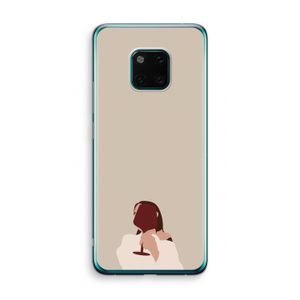 I drink wine: Huawei Mate 20 Pro Transparant Hoesje